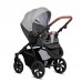 Tutis AERO Leather Silver Moon | Kombi-Kinderwagen